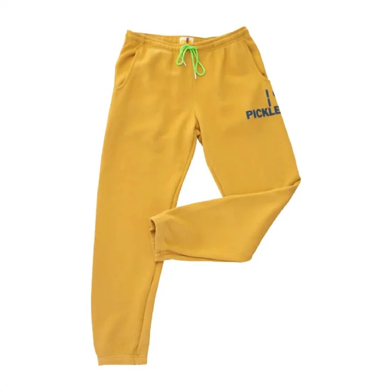 Buy One, Get One Free!Women's Pickleball Sweatpant In Gold