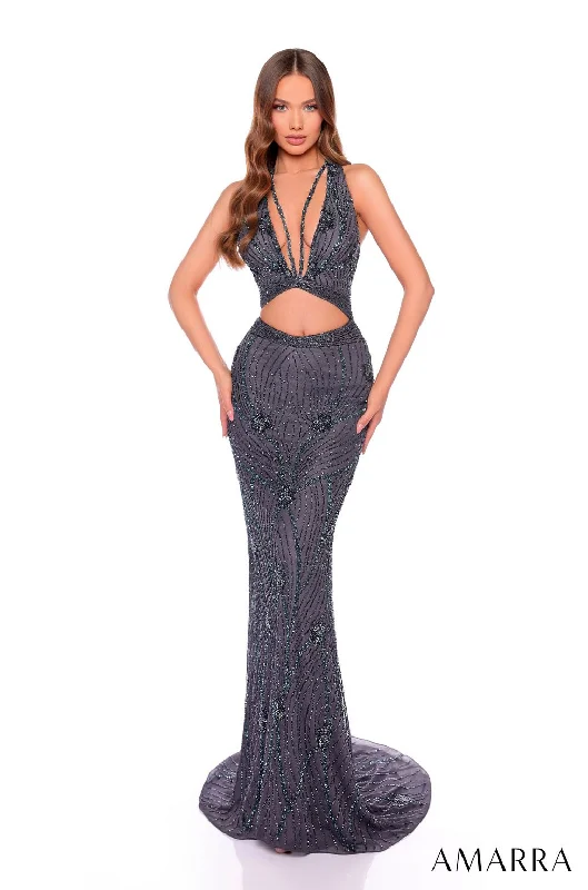 Score Huge Discounts Today!Amarra 88127 Long Formal Mermaid Beaded Prom Dress