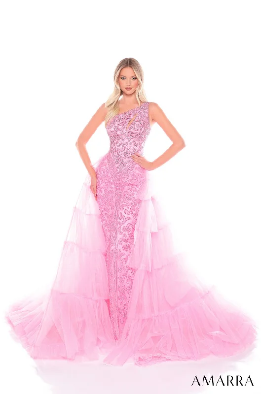 Limited Stock Available!Amarra 88147 Long Mermaid Formal Evening Prom Dress