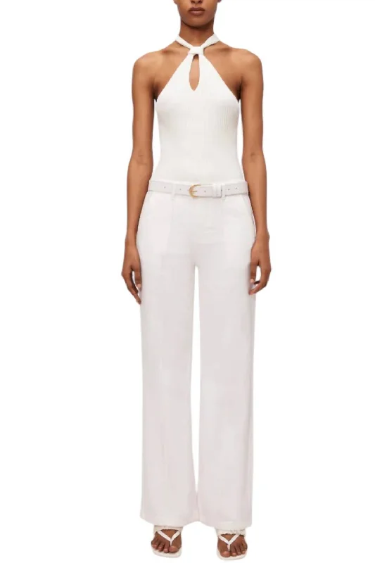 Buy One, Get One Free!Ansel Trouser In White