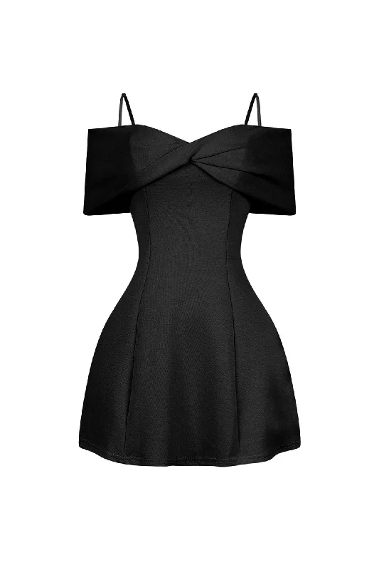 Your Favorite Items on Sale Now!Ariana Pleated Off Shoulder Mini Dress