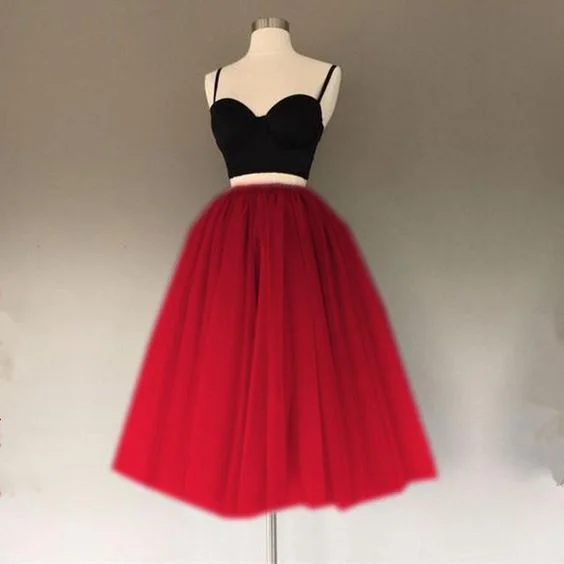 Don’t Wait – Deals Won’t Last!Custom Made Splendid Homecoming Dress Short A Line Two Piece Homecoming Dresses Short Tulle Gowns cg1868