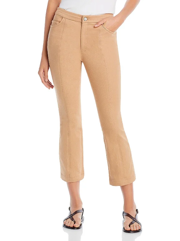 Your Shopping Spree Starts Here!Dennis Womens Denim Seamed Ankle Pants