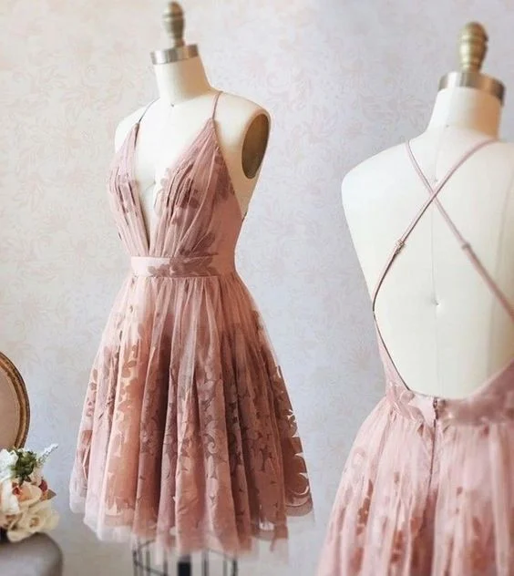 Save More with Every Purchase!fashion pink short homecoming dresses, formal short dresses for teens, cheap a line hocodresses cg2001