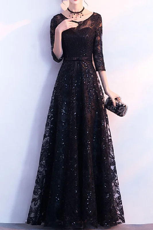 Limited-Time Price Drop!HALF SLEEVE SEQUIN MAXI DRESS