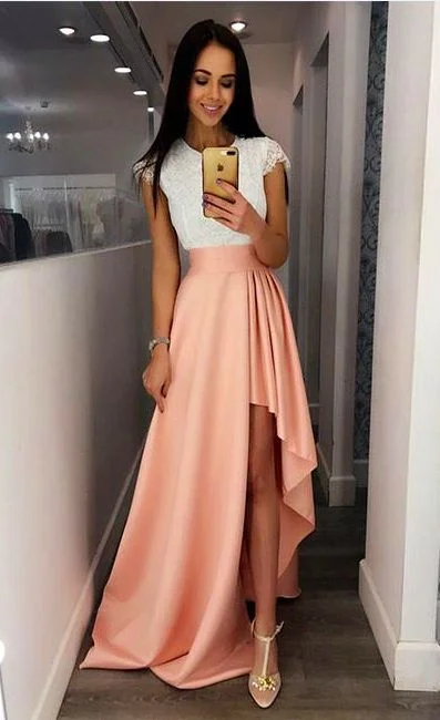Get More, Spend Less – Shop Now!Hign-Low Homecoming Dresses,Pretty Party Dress,Charming Homecoming Dress cg2225