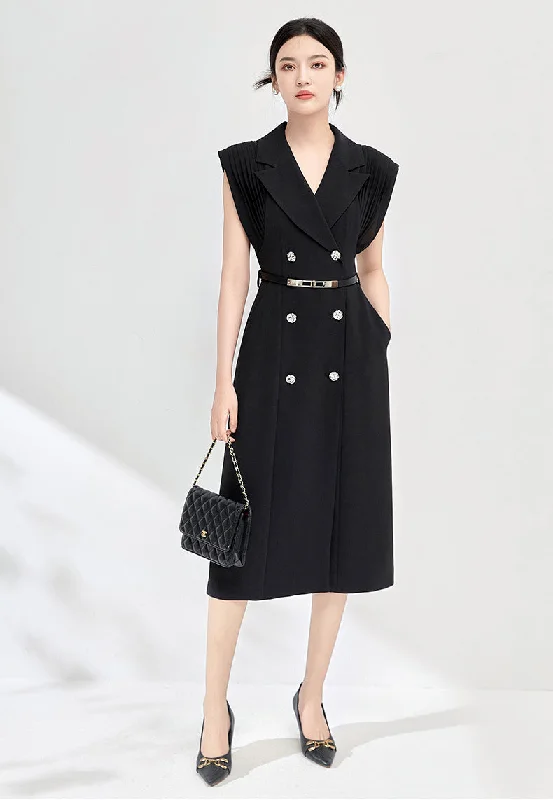 Shop Today, Save Tomorrow!Elegant Sleeveless  Professional Look  Dress