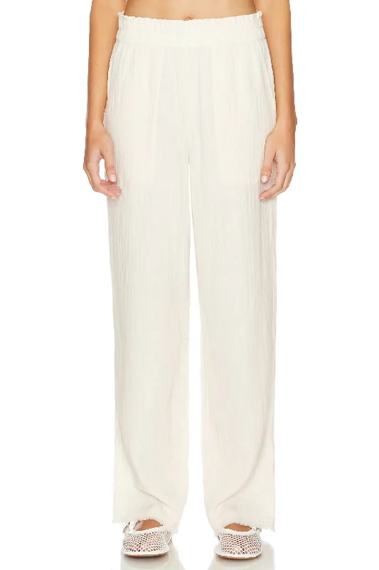 Your Shopping Wish, Our Discount Command!Leon Pant In Flax