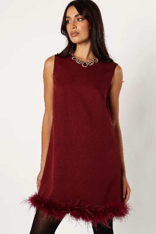 Mega Sale Happening Now!Mathias Mini Dress - Wine