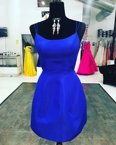 Limited-Time Price Drop!Short Homecoming Dresses,Royal Blue Homecoming Dresses cg2137