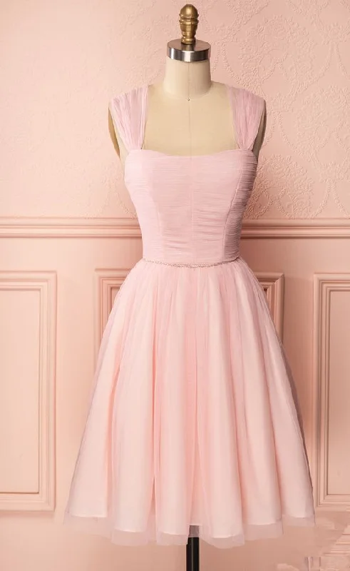 Save Up to 50% Off!Short Pink Dress Homecoming Dress cg1724