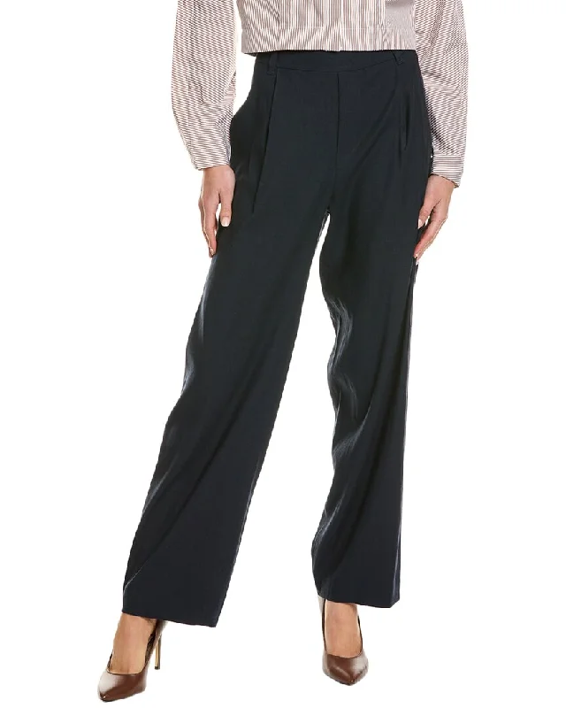 Get Ready to Save!Vince Straight Leg Pull-On Linen-Blend Pant