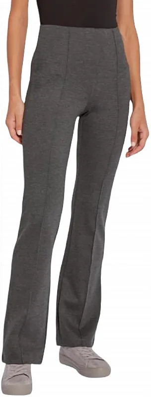 Hurry, Sale Ends Soon!Women's Stretch Wide Leg Pants In Charcoal