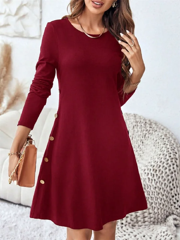 Lowest Prices Guaranteed!Chic mini dress with pockets