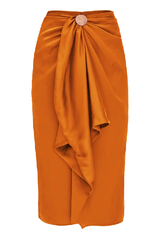 Save More Than Ever!Behati Rust Skirt