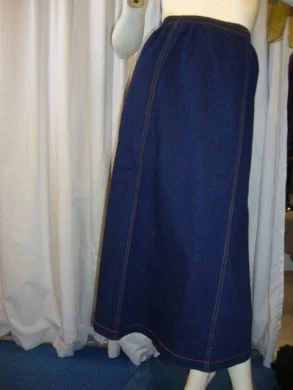 Limited Deals, Unlimited Savings!Cafe Denim Skirt (sizes 12 - 34) Blue or Black Denim