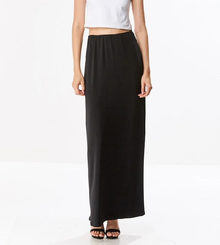 Bigger Savings, Better Shopping!Jen Lightweight Ponte Long Straight Fitting Maxi Skirt