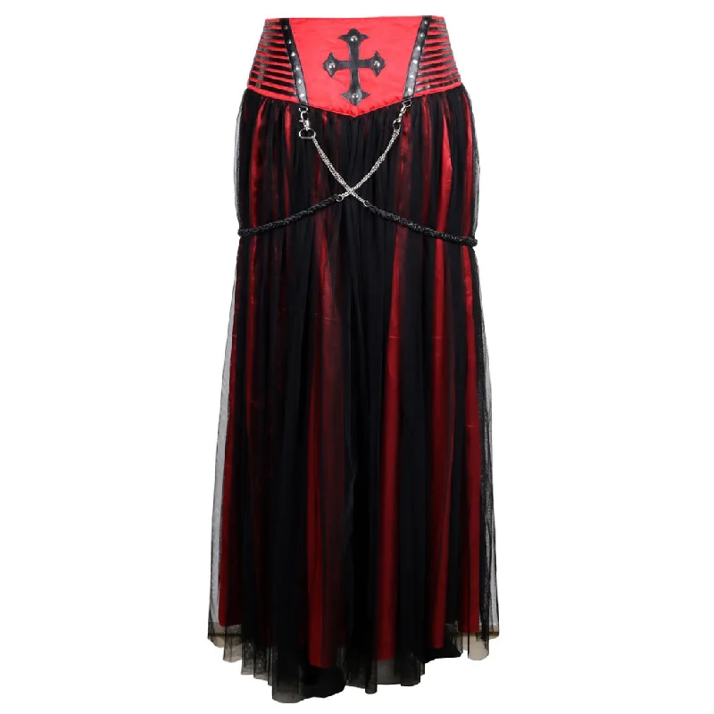 Huge Savings – Act Now!Enola Gothic Punk Long Skirt