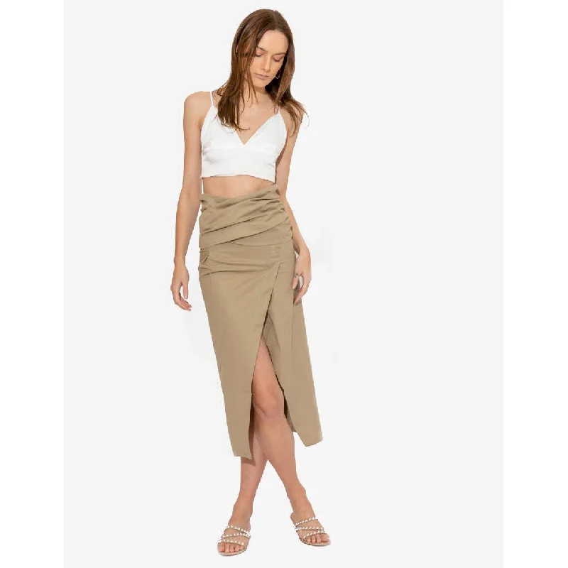 Seasonal Sale – Shop Now!Khaki Skirt