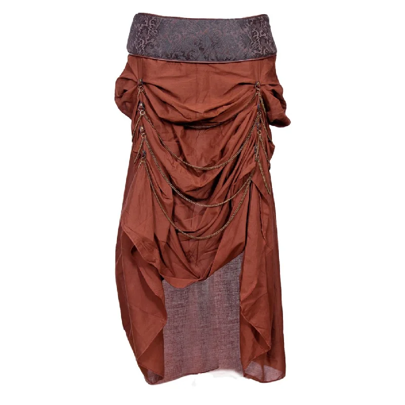 Massive Price Cuts!Pinar Cotton Steampunk Skirt