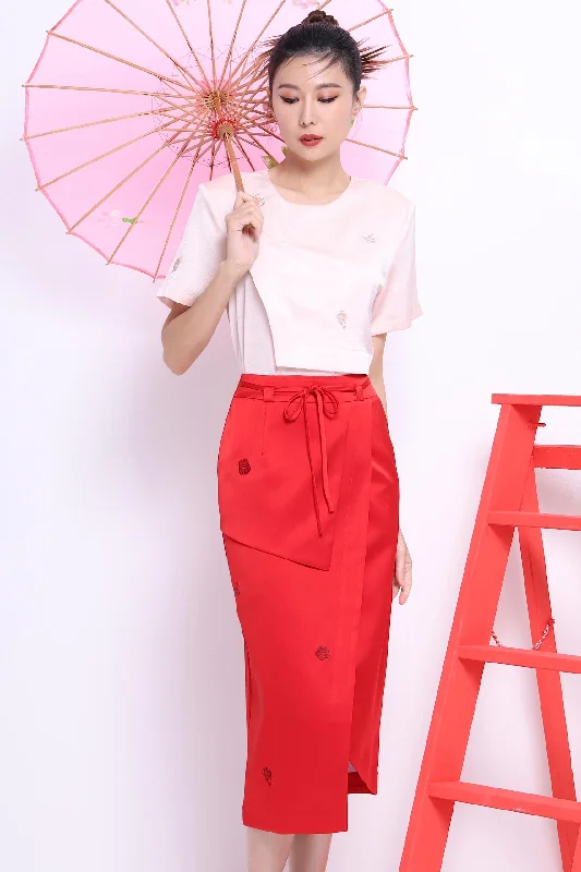 Biggest Sale of the Season!Ruma Satin Skirt