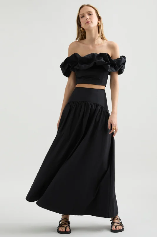 Exclusive Offers You’ll Love!Savannah Maxi Skirt - Black