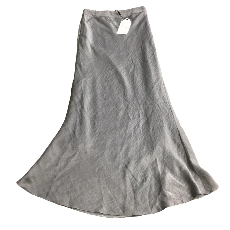 Save More Than Ever!Skirt Maxi By English Factory In Silver, Size: Xs
