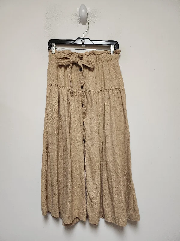 Score Big Savings Today!Skirt Maxi By Universal Thread In Tan, Size: 6