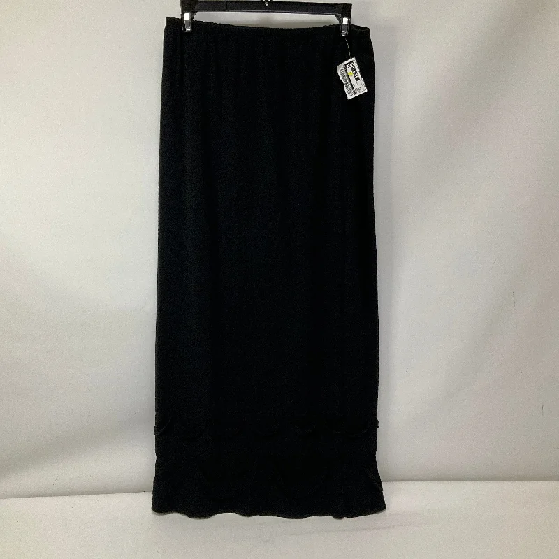 Limited Time Offer!Skirt Midi By Cmb In Black, Size: M