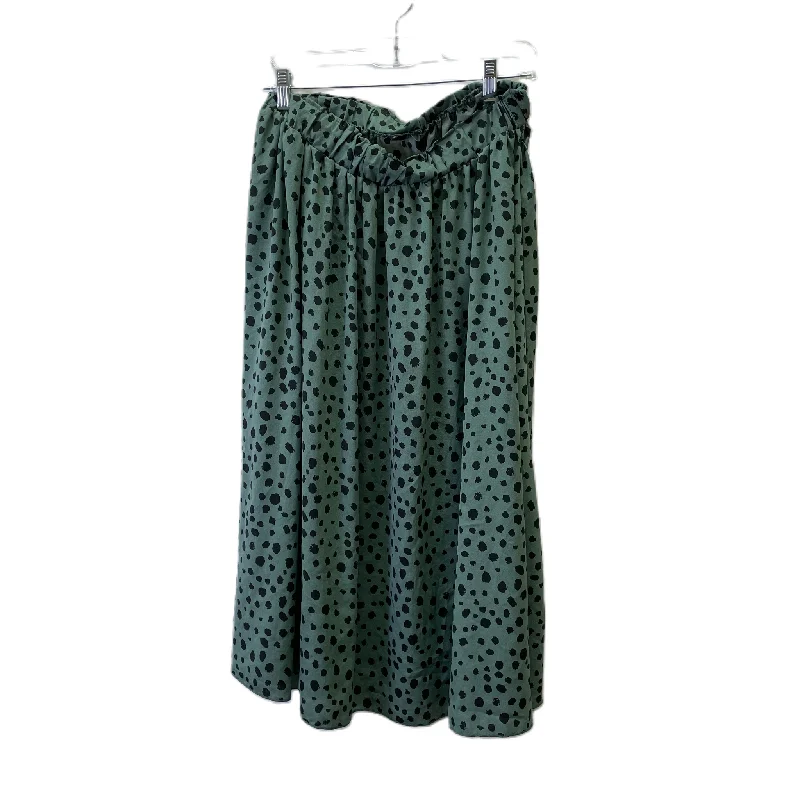 Unlock Huge Savings Now!Skirt Midi By Shein In Green, Size: Xl