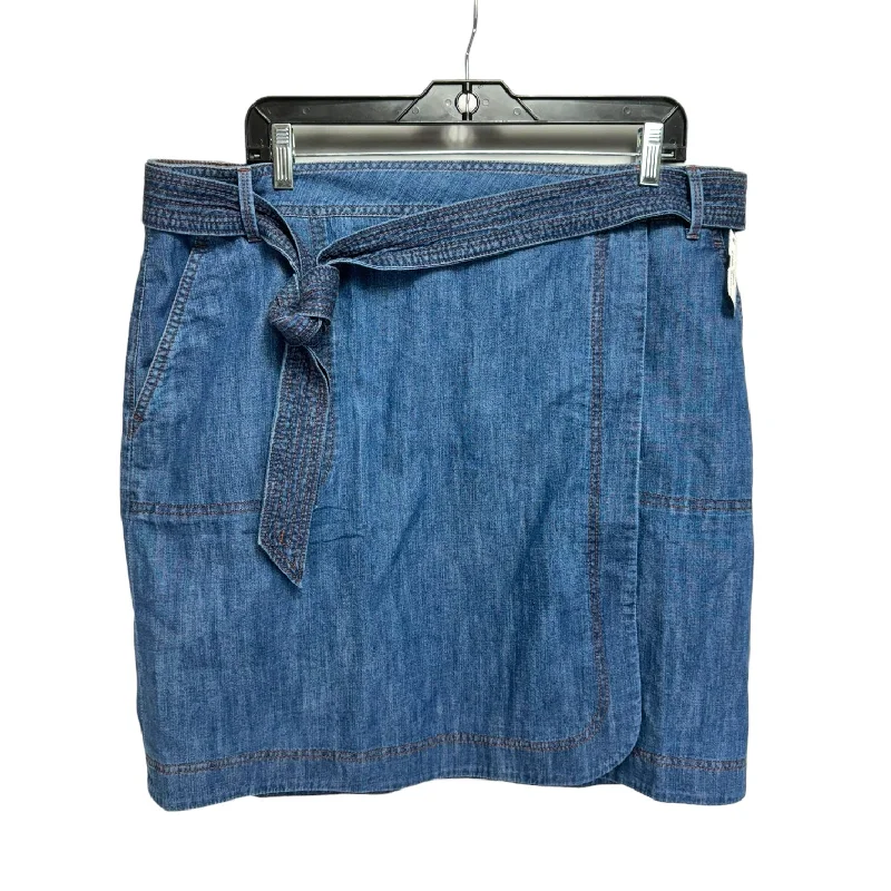 Score Huge Discounts Today!Skirt Midi By Talbots In Blue, Size: 16