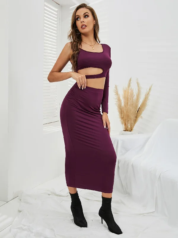 Exclusive Savings This Week!KittenAlarm - One Shoulder Cut Out Bodycon Dress