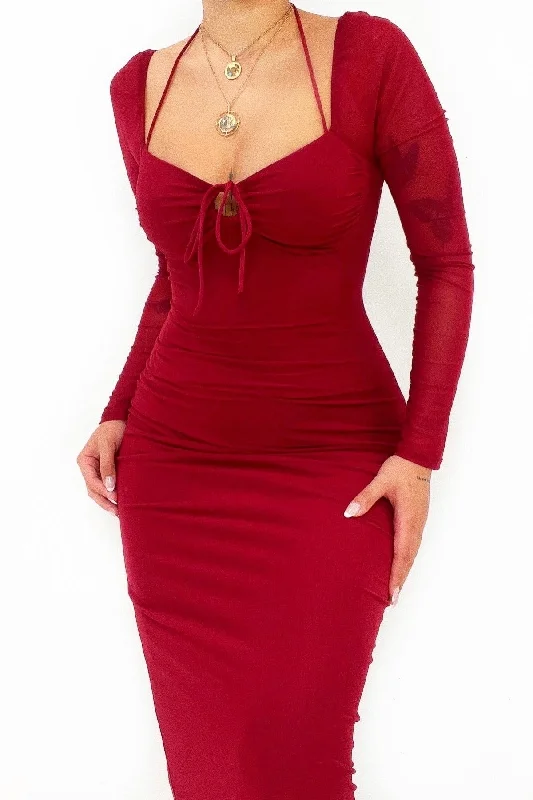 Don’t Wait – Deals Won’t Last!Earnie Midi Dress - Red