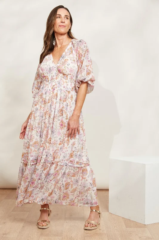Instant Savings Await!Eb & Ive - Sereno Maxi Dress - Paisley