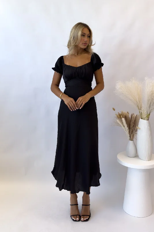 The Best Offers Are Here!Ellison Midi Dress - Black
