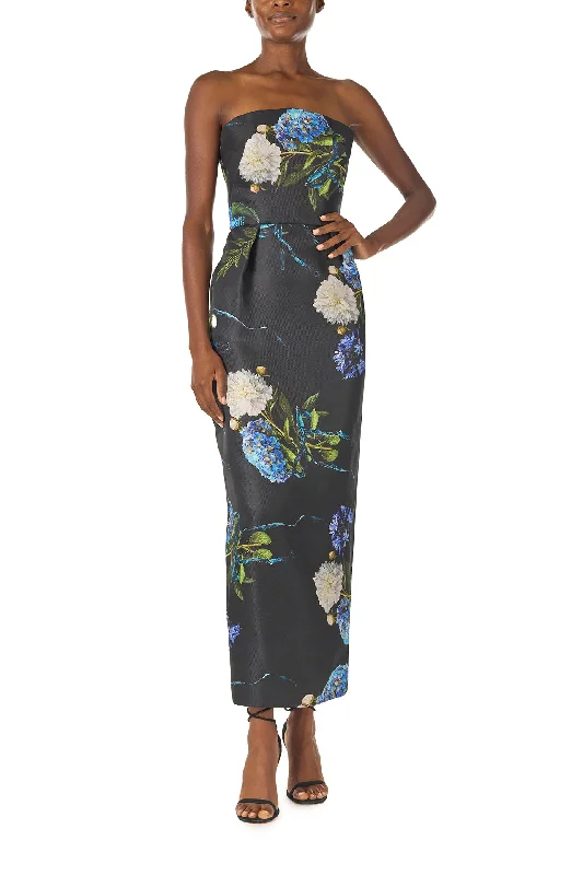 Don’t Wait – Deals Won’t Last!Tea Length Floral Gazar Gown