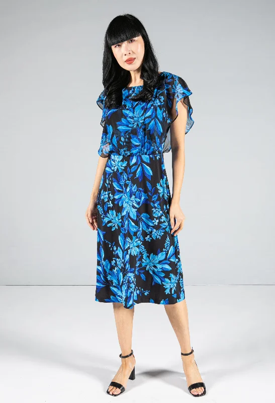 Your Dream Deal is Here!Floral Print Layered Bodice Dress