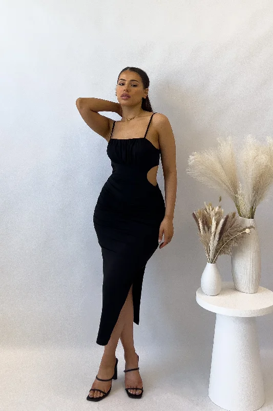 Everything Must Go!Kordyn Midi Dress - Black