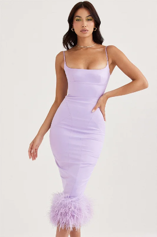 Get More, Spend Less – Shop Now!Lillian Spaghetti Strap Backless Long Dress