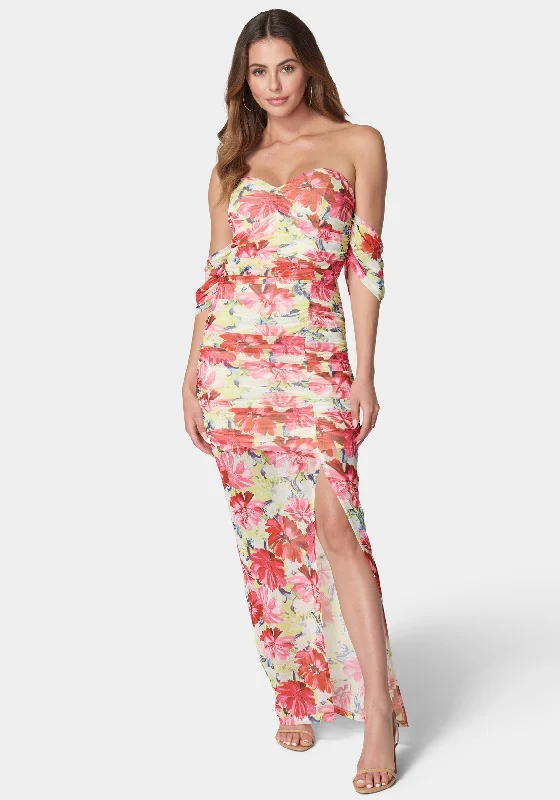 Hurry, Sale Ends Soon!Off Shoulder Mesh Dress