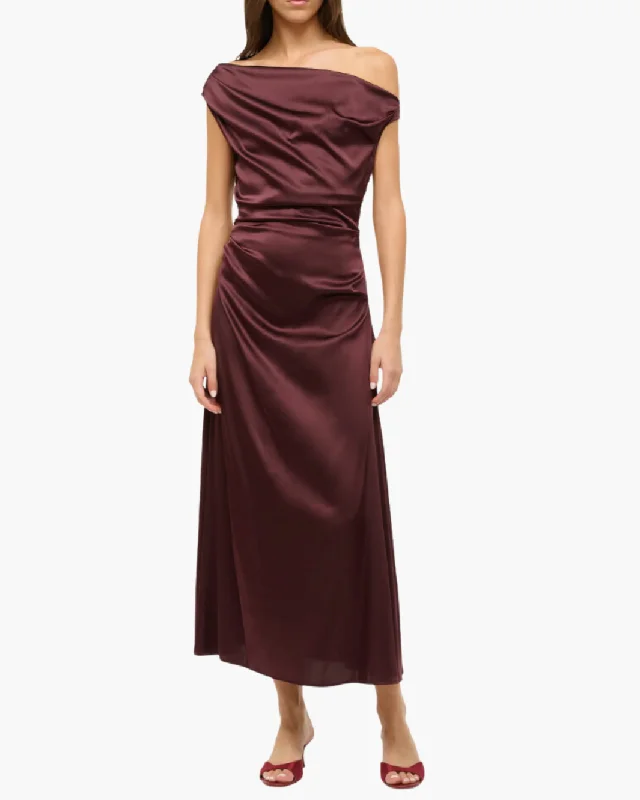 Instant Savings Await!PHARE DRESS IN MERLOT