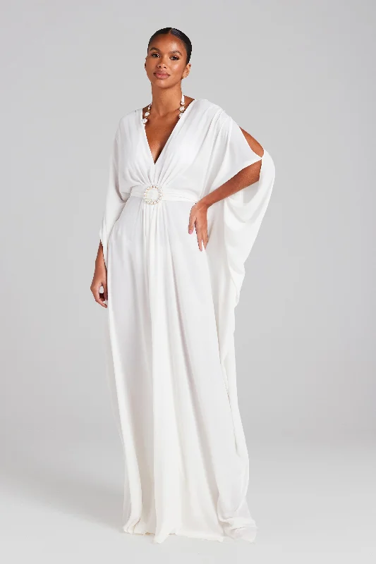 Your Exclusive Offer Awaits!Serena White Kaftan