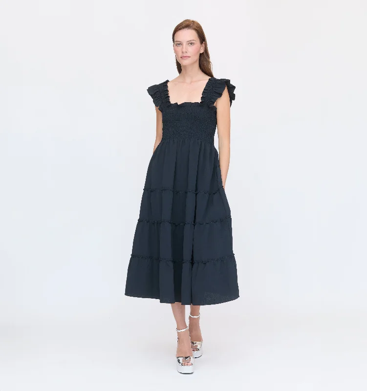 Your Wallet Will Thank You!The Ellie Nap Dress - Black Crepe