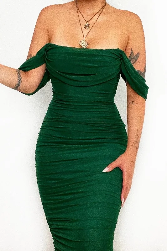 Snag the Best Prices Now!Tilly Midi Dress - Green