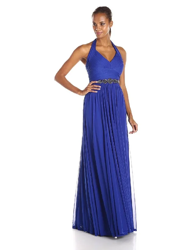Grab Yours Before It’s Too Late!Adrianna Papell - Ruched Halter Strap Neck Dress 91907460