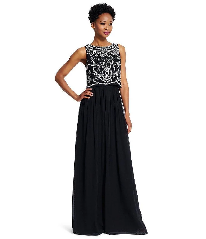 Save Up to 50% Off!Adrianna Papell - Sequined Bateau Neck Dress 91928840