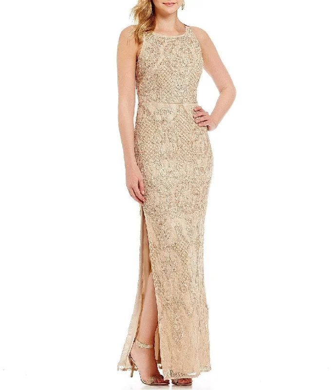 Time to Save Big!Aidan Mattox - MD1E200658 Ornate Embroidered Lace Gown