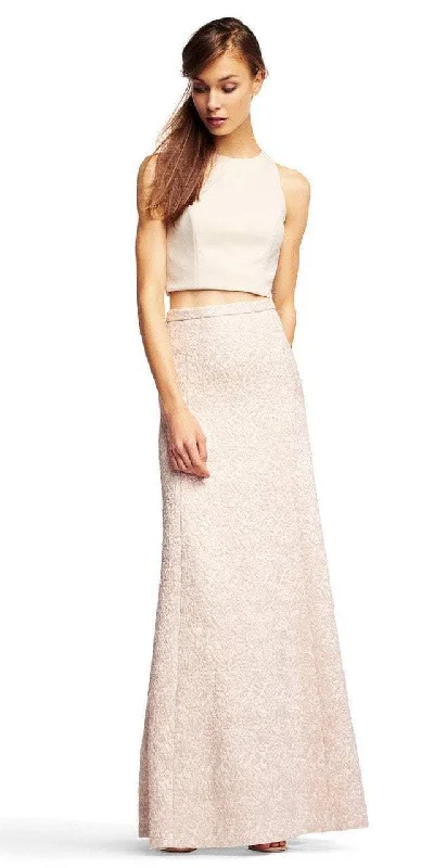 Unlock Huge Savings Now!Aidan Mattox - MN1E200740 Textured Jacquard A-Line Gown