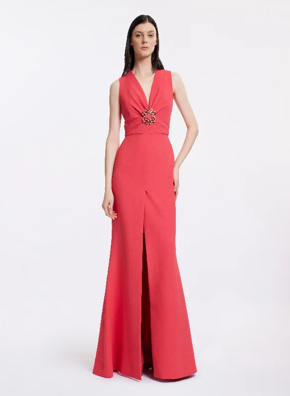 Find the Best Deals Here!ELIE SAAB Cady Long Dress