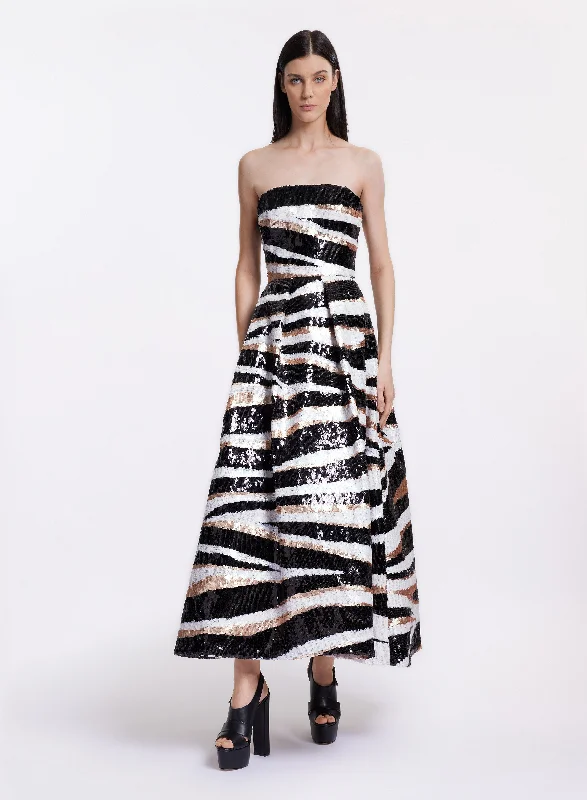 Don’t Wait – Deals Won’t Last!Strapless Sequin Dress